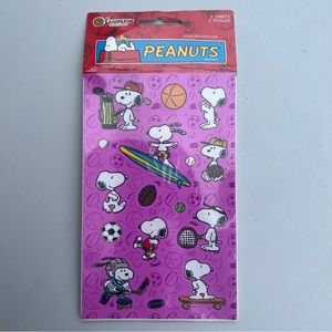 NWT VTG SandyLion Snoopy Sports Sticker Sheets